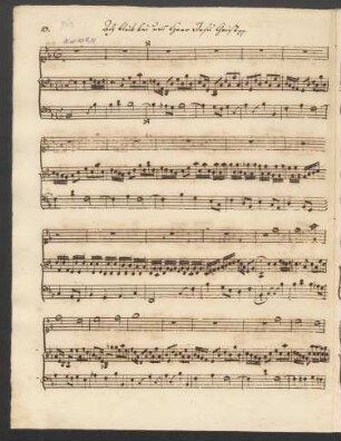 Ach bleib bei uns Herr Jesu Christ; org; B-Dur; BWV 649