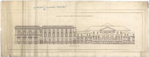 Billing, Hermann; Berlin; Reichskanzlei, Erweiterungsbau - Strassenansicht (Ansicht)