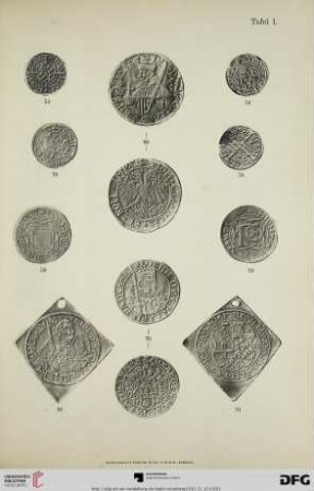 Tafel I-XI