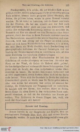 Bronze und Messing