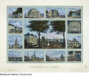 Dresden, 13 Ansichten (Erinnerung an Dresden)