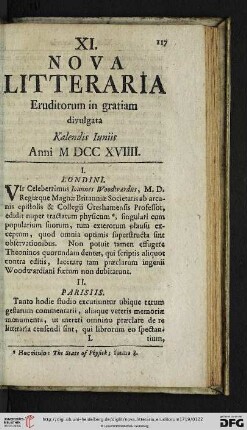 [XI. Kalendis Iuniis – XII. Idibus Iuniis]