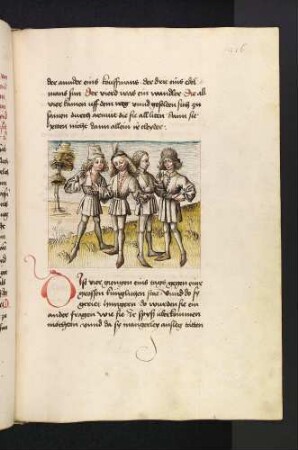 Der Königsohn und seine drei Weggefährten; (Kapitel XV: Von des Königs Sohne und seinen Gefährten)