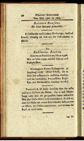 Vierter Zeitraum. Vom Jahre 1500. bis 1600.