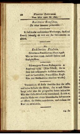 Vierter Zeitraum. Vom Jahre 1500. bis 1600.