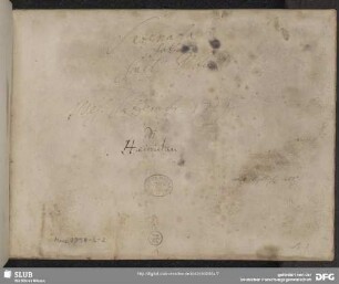 Serenata sull'Elba - Mus.2398-L-2 : V (5), orch, bc; SeiH 200