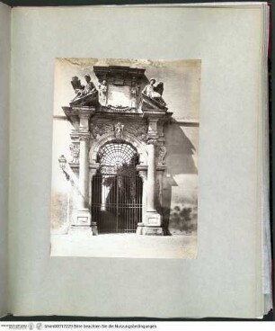 I Rome architectureGartentor des Palazzo Colonna - Rotes Album I (Architektur antik und modern)