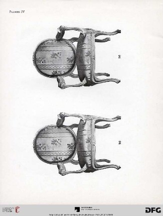 Sièges (Nr. 45-63) avec planche IV