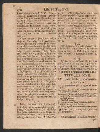 Titulus XXII. De Fide Instrumentorum