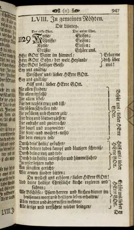 LVIII. In gemeinen Nöthen.