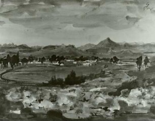 Blühende Steppe im Hochaltai