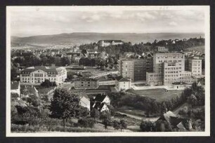 421, Tübingen a. N., (links) Univ.-Haut- u. Ohrenklinik, (rechts) Chirurg. Universitätsklinik (Nordseite).