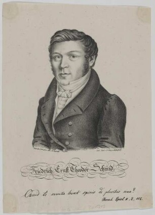 Bildnis des Friedrich Ernst Theodor Schmidt
