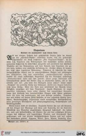 34: Napoleon : gesehen ein Jahrhundert nach seinem Tode