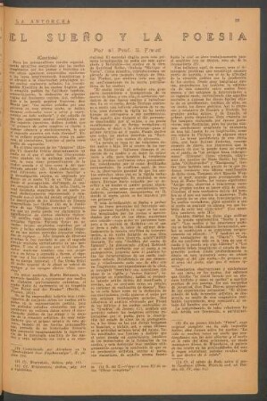 El sueño y la poesía - [Conclusión]