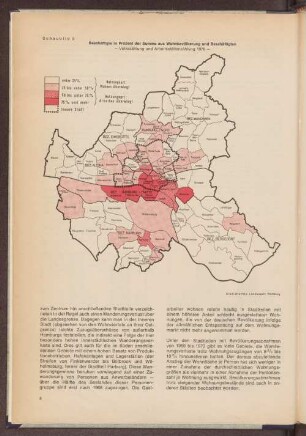 Schaubild 3: Beschäftigte in Prozent der Summe aus Wohnbevölkerung und Beschäftigten