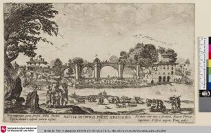 [Le pont de pierre sur l´ Arno.]