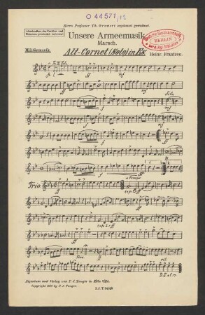 Alt-Cornet (Solo)