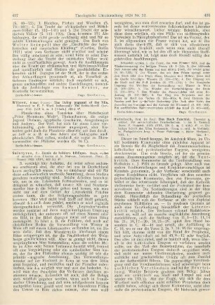 437 [Rezension] Wilson, Robert Forrest, The living pageant of the Nile