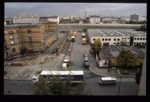Diapositive: Eisenbahnstr. 23, Oktober 1989