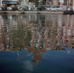Amsterdam : Amsterdam, Spiegelung, September 1956