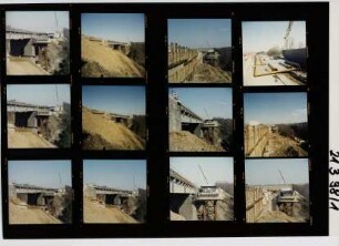 Autobahnbrücke über die Große Striegis - BAB A4, Dresden, 1998