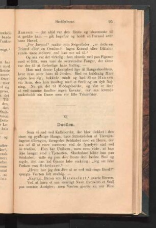 VI. Duellen.