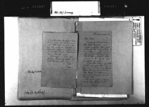 Schreiben von N.N. Bodani [?], Gerolsheim, an August Lamey: Erklärung eines langen Schweigens.