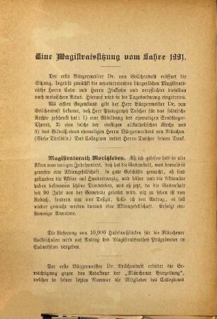 Münchener Volksschriften, [82]. München in 100 Jahren