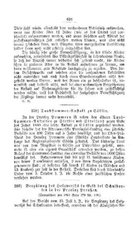 Taubstummen-Anstalt zu Cöslin : [IV. Elementarschulwesen]