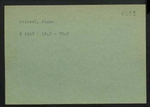 Stiebel, Eugen