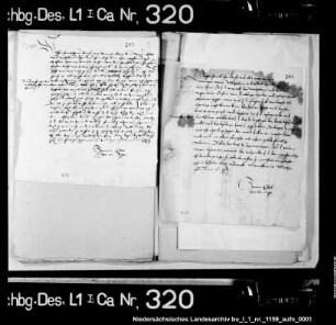 Verhandlungen mit Bischof Erich von Osnabrück