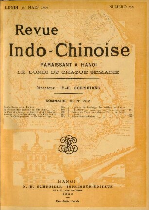 Lundi 30 Mars 1903. Numéro 232