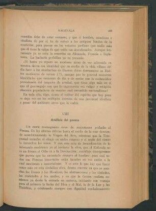 VIII. Análisis del poema
