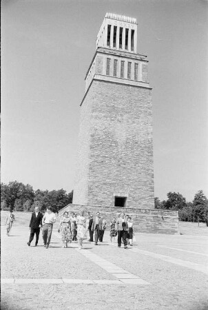 Weimar. Nationale Mahn- und Gedenkstätte Buchenwald. Glockenturm (1954/1958)