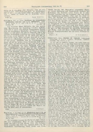 513 [Rezension] Gudeman, Alfred, Geschichte der Altchristlichen Lateinischen LIteratur vom 2.-6. Jahrhundert