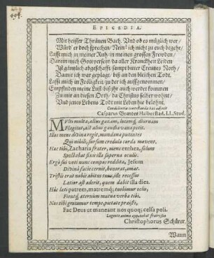 Multis multa, alius gazam, [...]
