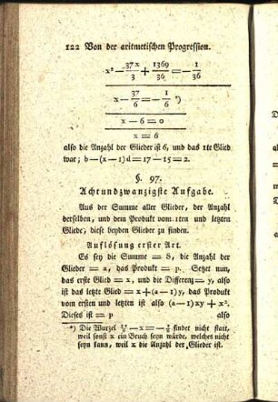 Achtundzwanzigste Aufgabe