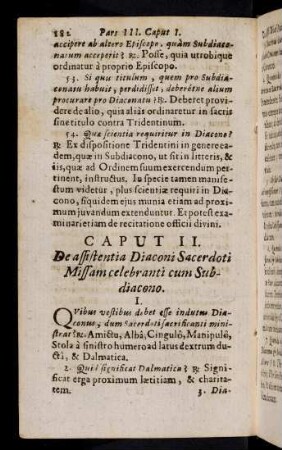182-192, Caput II