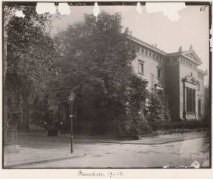 Villa Kabrun, Berlin-Tiergarten: Ansicht (aus: Julius Kohte, Alt-Berlin, Bauwerke in Berlin und Charlottenburg, aufgenommen 1907-1914)