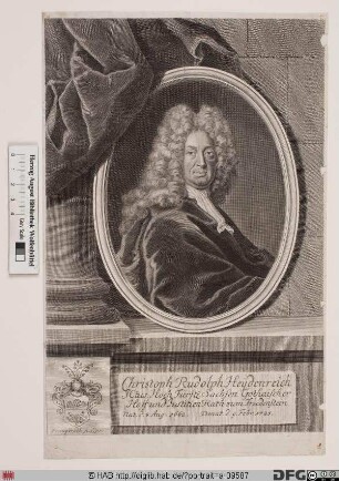 Bildnis Christoph Rudolf Heydenreich