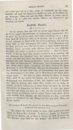 85-91 Kirchliche Statistik