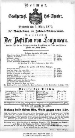 Der Postillon von Lonjumeau