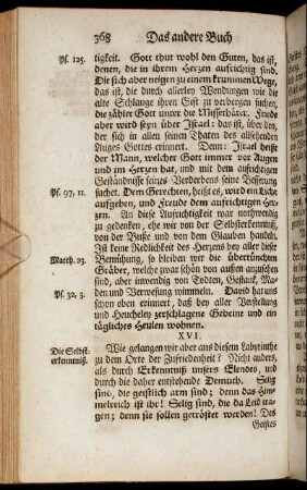 XVI. Die Selbsterkenntniß.
