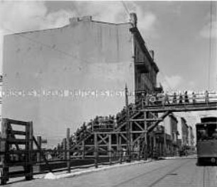 Brücke im Ghetto Litzmannstadt