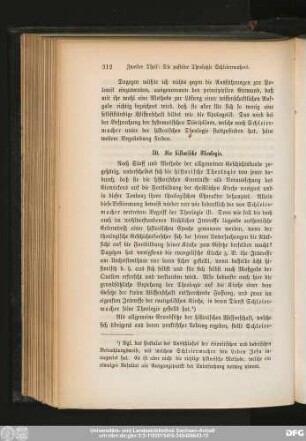 50. Die historische Theologie.