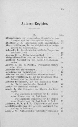 Autorenregister
