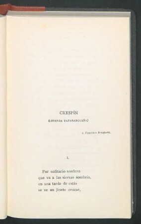 Crespín (leyenda catamarqueña)