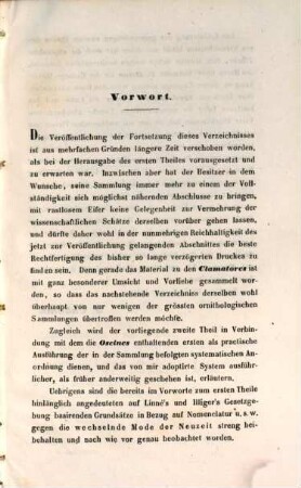 Museum Heineanum : Verzeichniss der ornithologischen Sammlung des Oberamtmann Ferdinand Heine, auf Gut St. Burchard vor Halberstadt. 2, Die Schreivögel