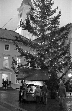 10. Karlsruher Weihnachtsmarkt (Christkindlesmarkt) auf dem Marktplatz